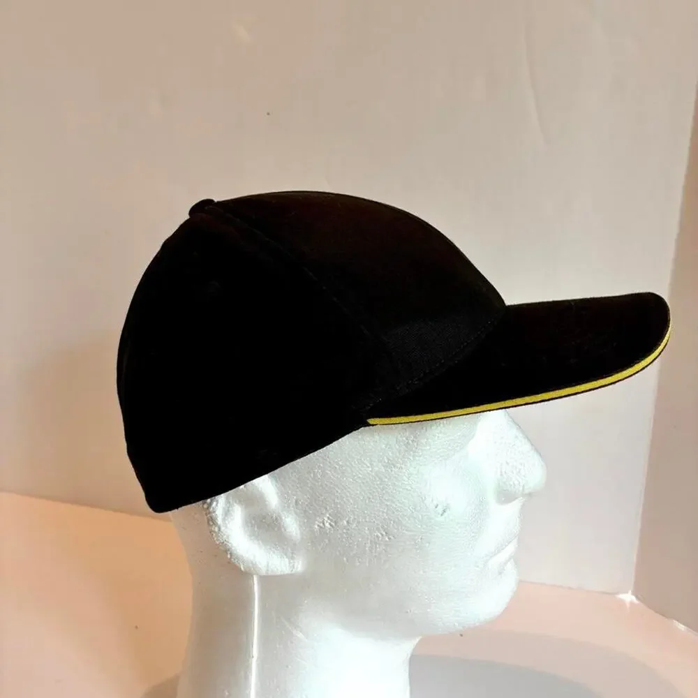 Fox Racing Rockstar Energy Drink Flexfit Hat Black Mens Cap Rare s/m